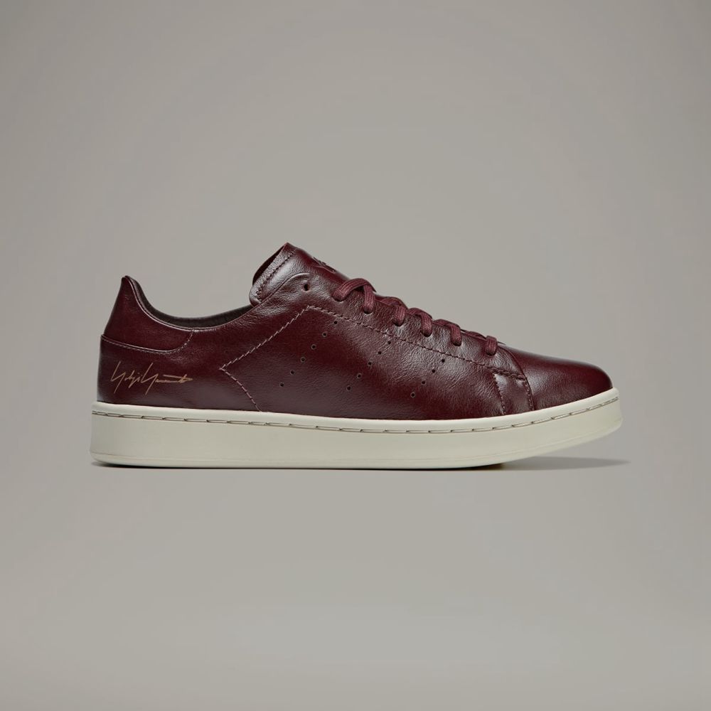 Basket Adidas Y-3 Stan Smith Bordeaux Femme | ADF-00986734