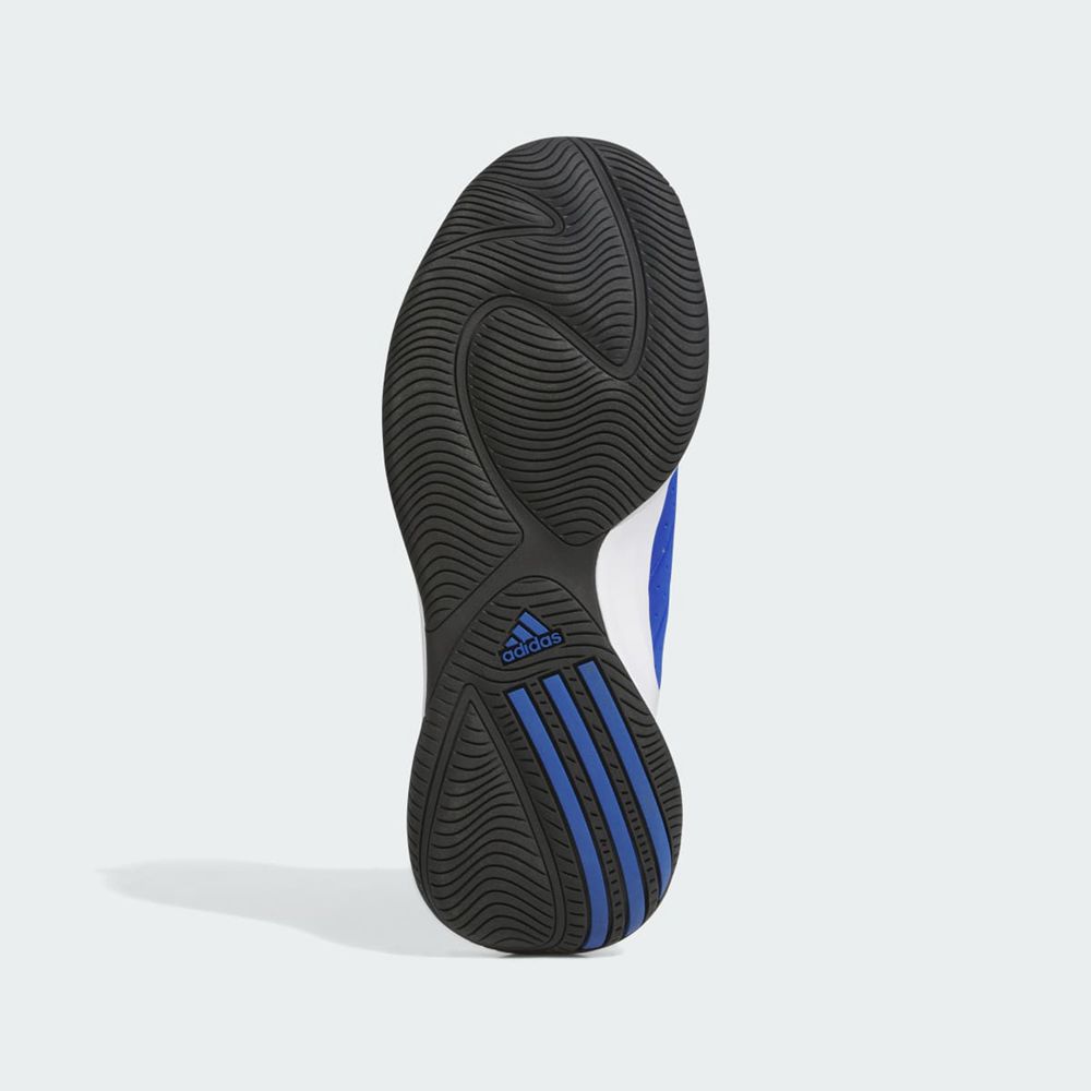 Basket Adidas Front Court Bleu Argent Noir Femme | FYO-46752208