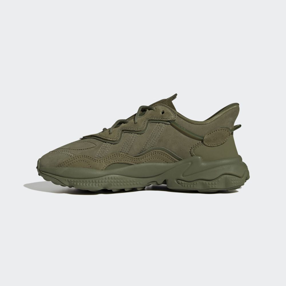 Basket Adidas OZWEEGO Vert Olive Femme | FOZ-64605284