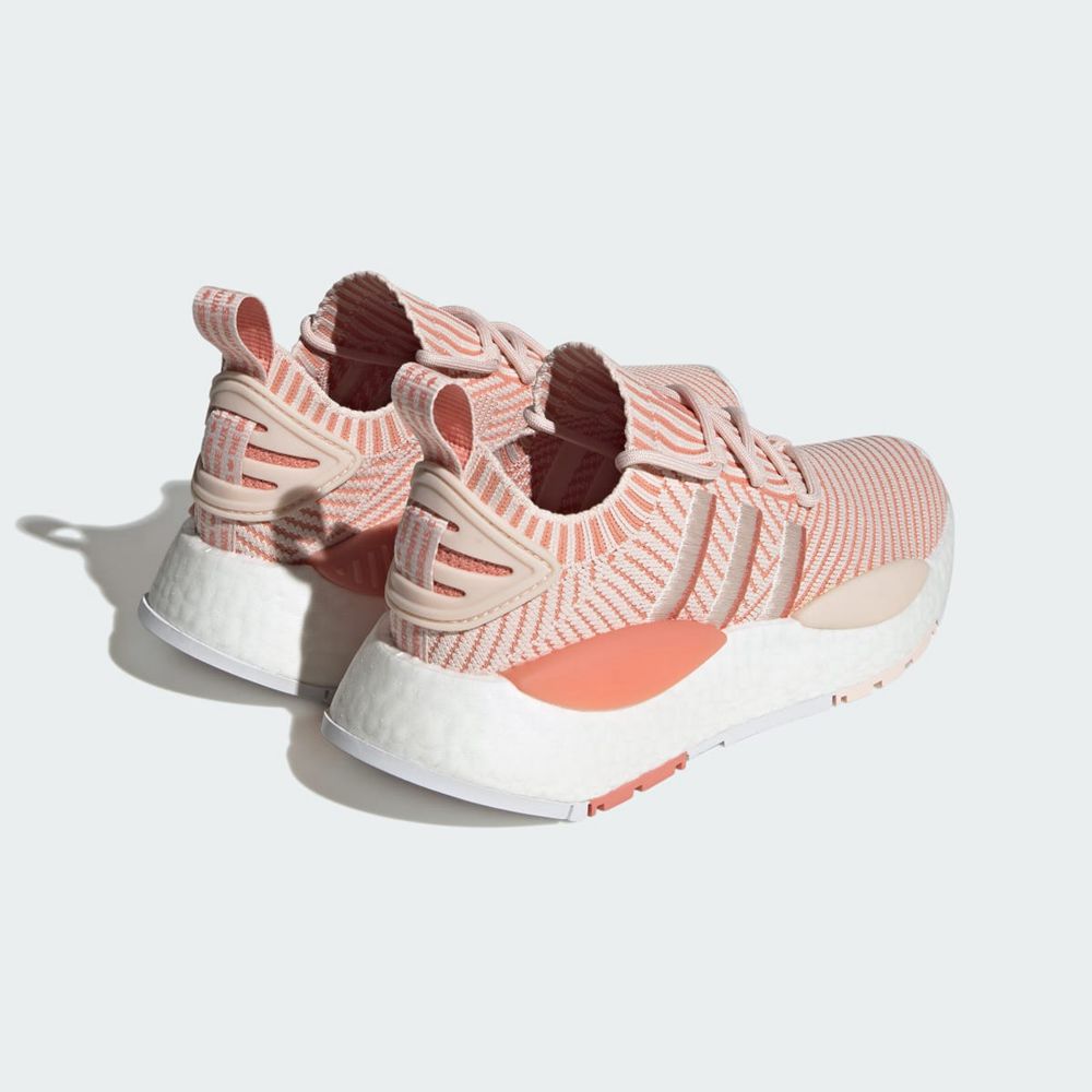 Basket Adidas NMD_W1 Rose Blanche Femme | WIE-72229960