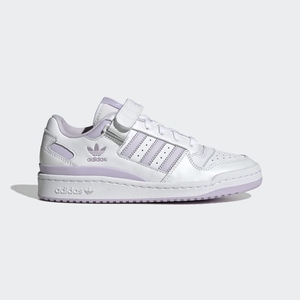 Basket Adidas Forum Low W Blanche Violette Femme | GIM-20426127