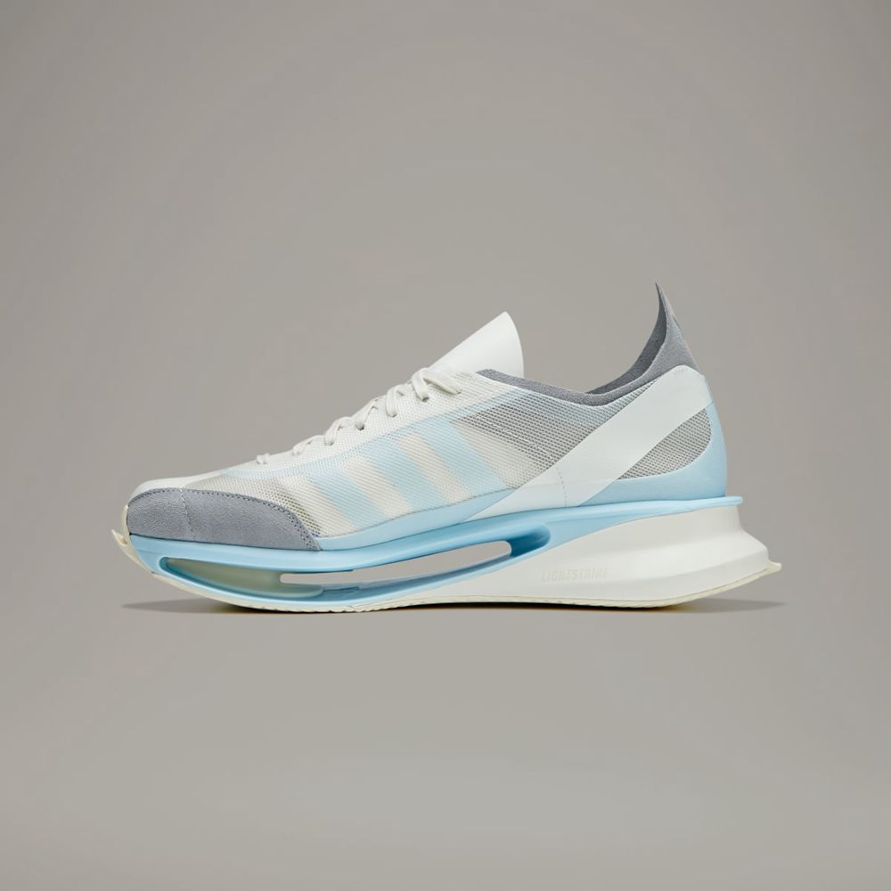 Basket Adidas Y-3 S-Gendo Run Blanche Bleu Femme | NIB-44936036