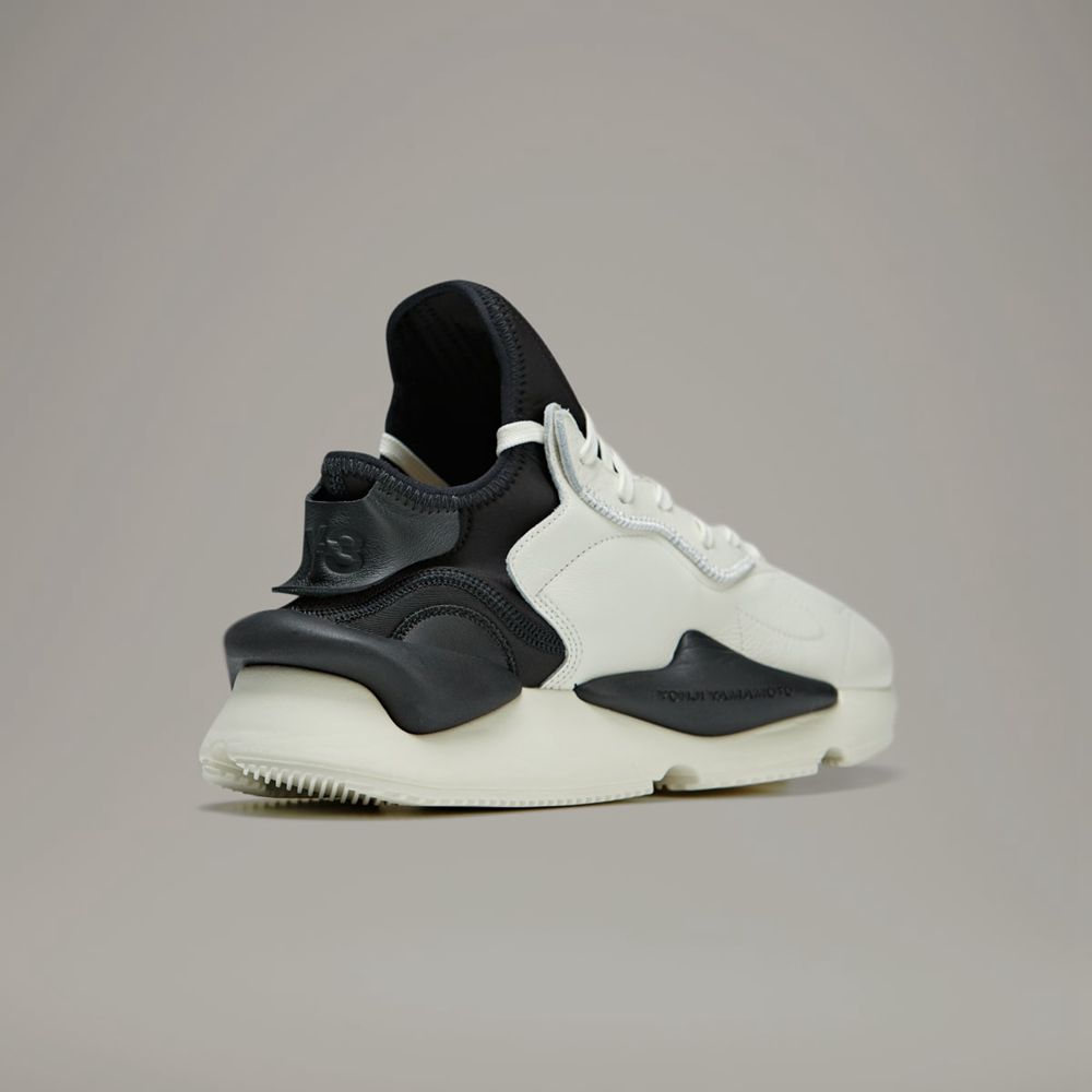 Basket Adidas Y-3 Kaiwa Blanche Noir Femme | CZA-73605905