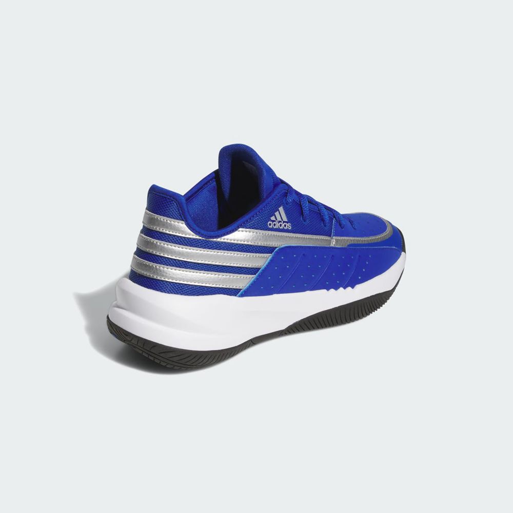 Basket Adidas Front Court Bleu Argent Noir Femme | FYO-46752208