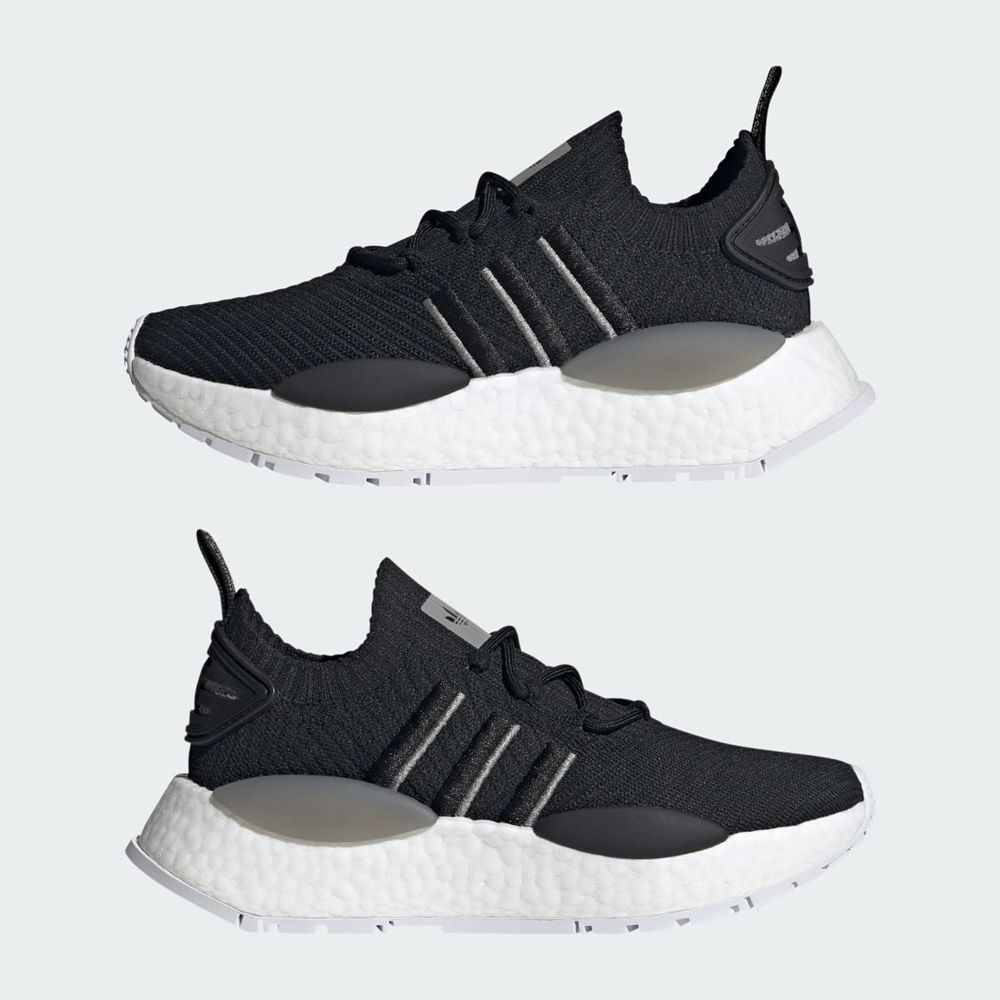 Basket Adidas NMD_W1 Noir Grise Blanche Femme | RHR-19614425