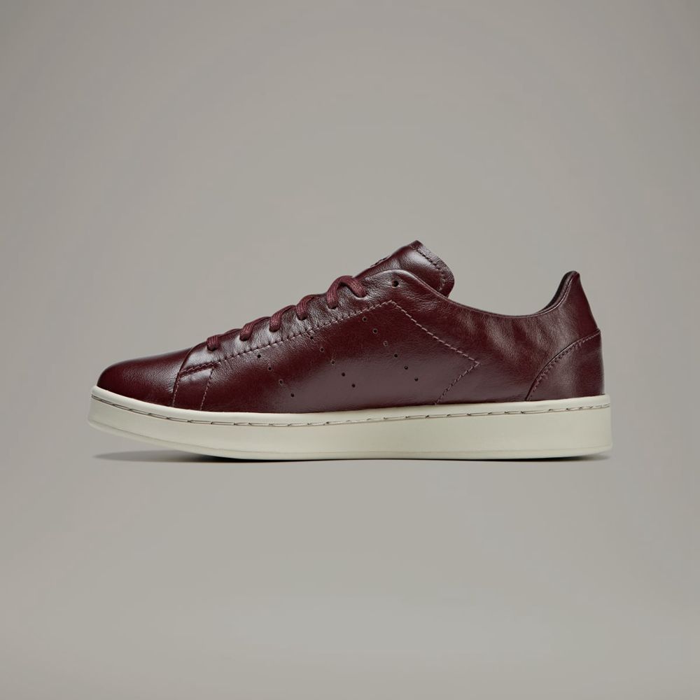 Basket Adidas Y-3 Stan Smith Bordeaux Femme | ADF-00986734