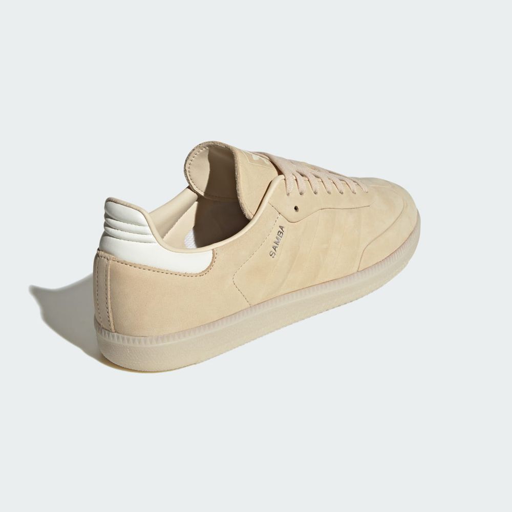 Basket Adidas Samba Beige Blanche Femme | ORX-42986830