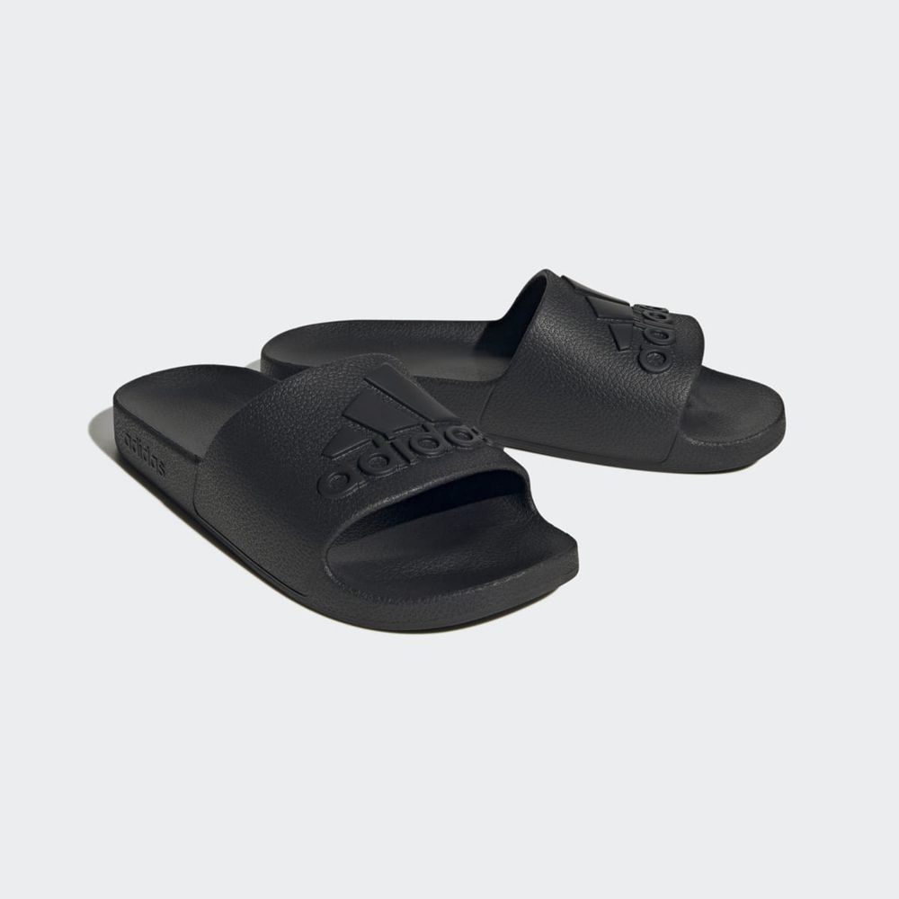 Claquette Adidas Adilette Aqua Noir Femme | WPH-48398280