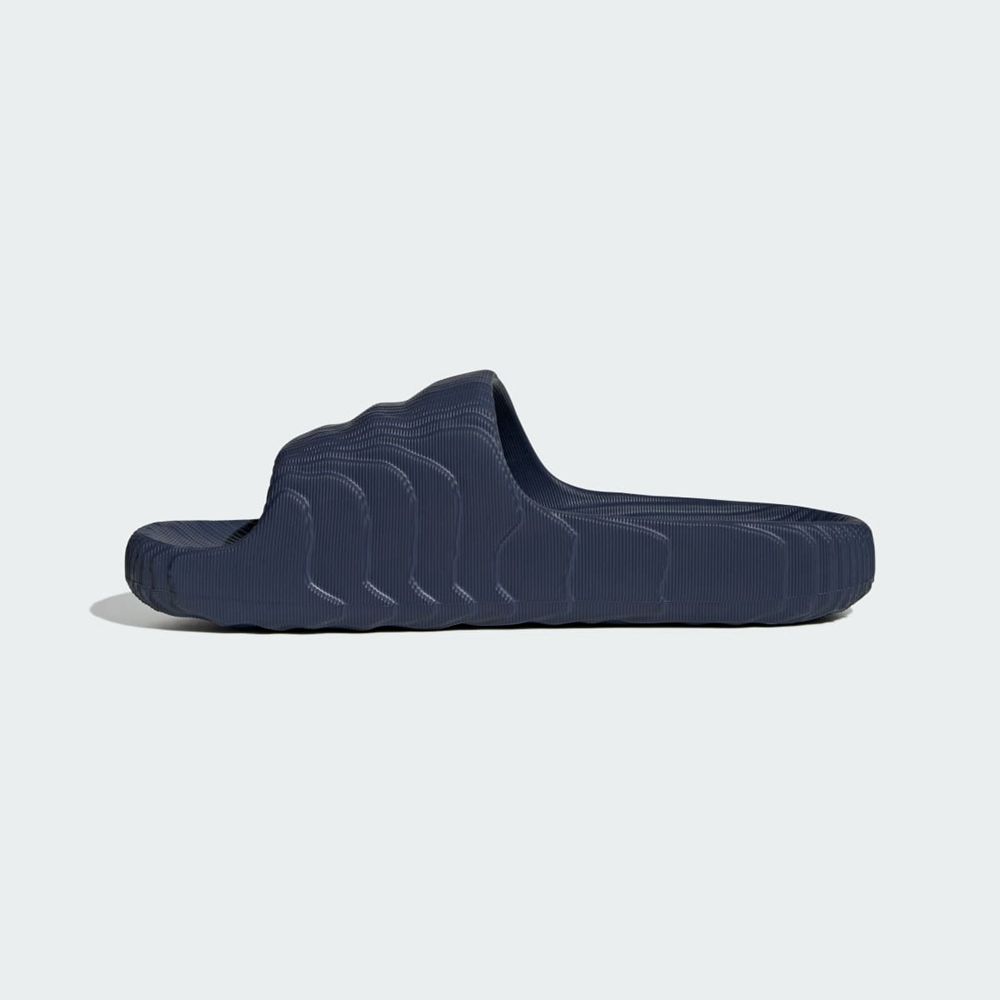 Claquette Adidas Adilette 22 Bleu Blanche Femme | JLR-52897151