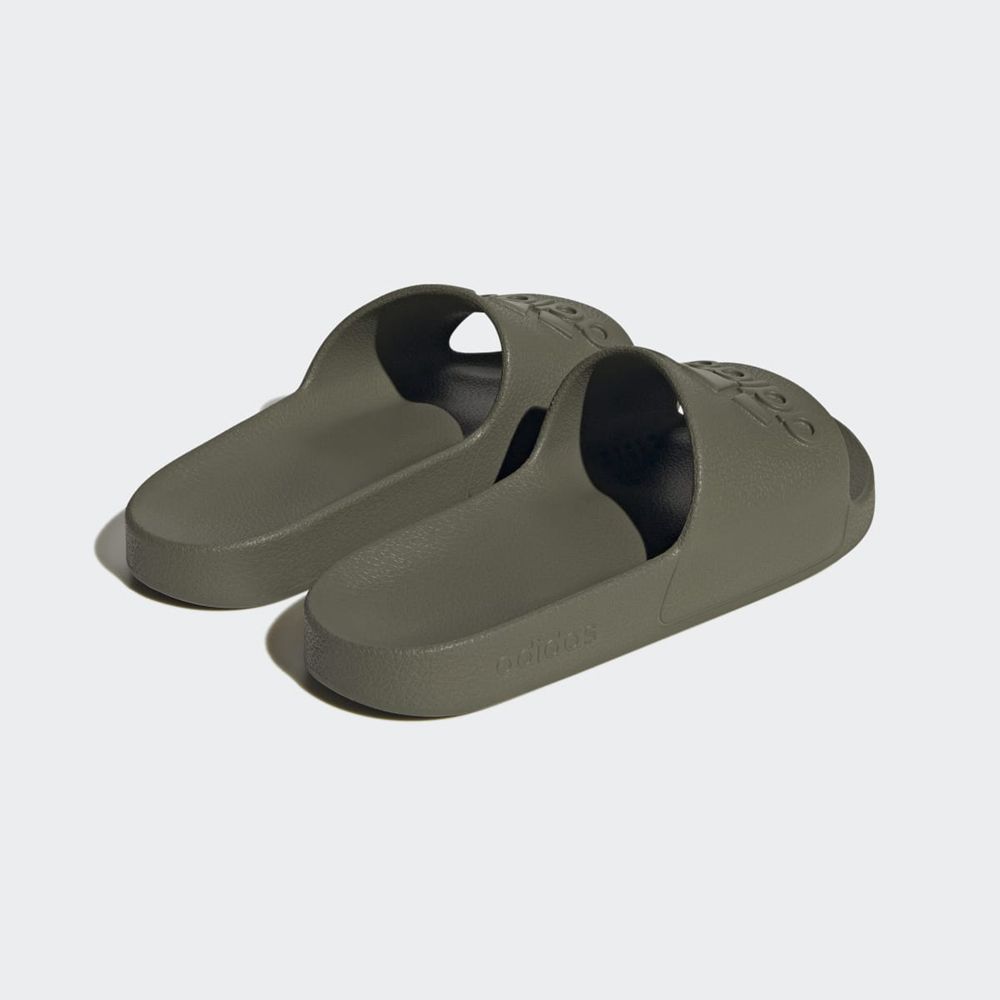 Claquette Adidas Adilette Aqua Vert Olive Femme | IFS-28715415