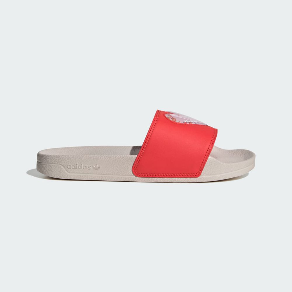 Claquette Adidas Adilette Lite Rouge Beige Femme | DCT-38708162