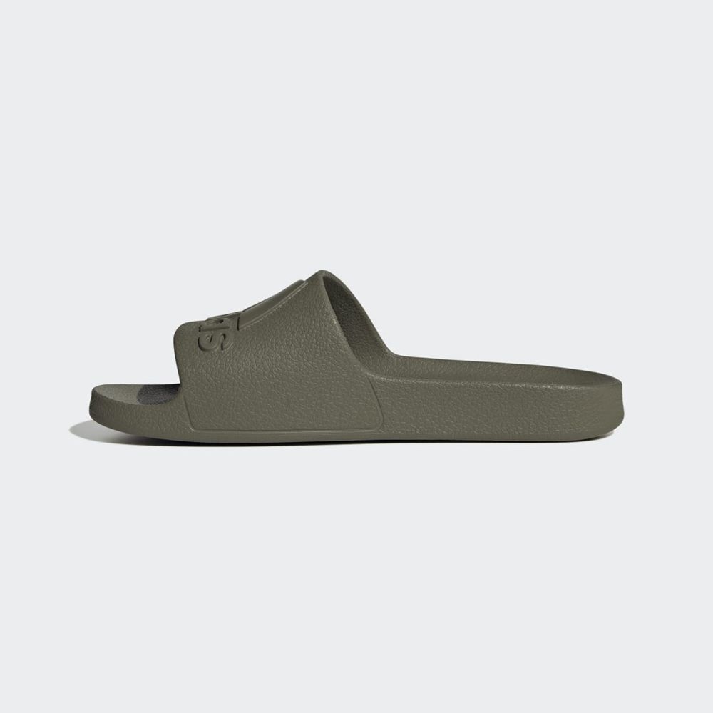 Claquette Adidas Adilette Aqua Vert Olive Femme | IFS-28715415