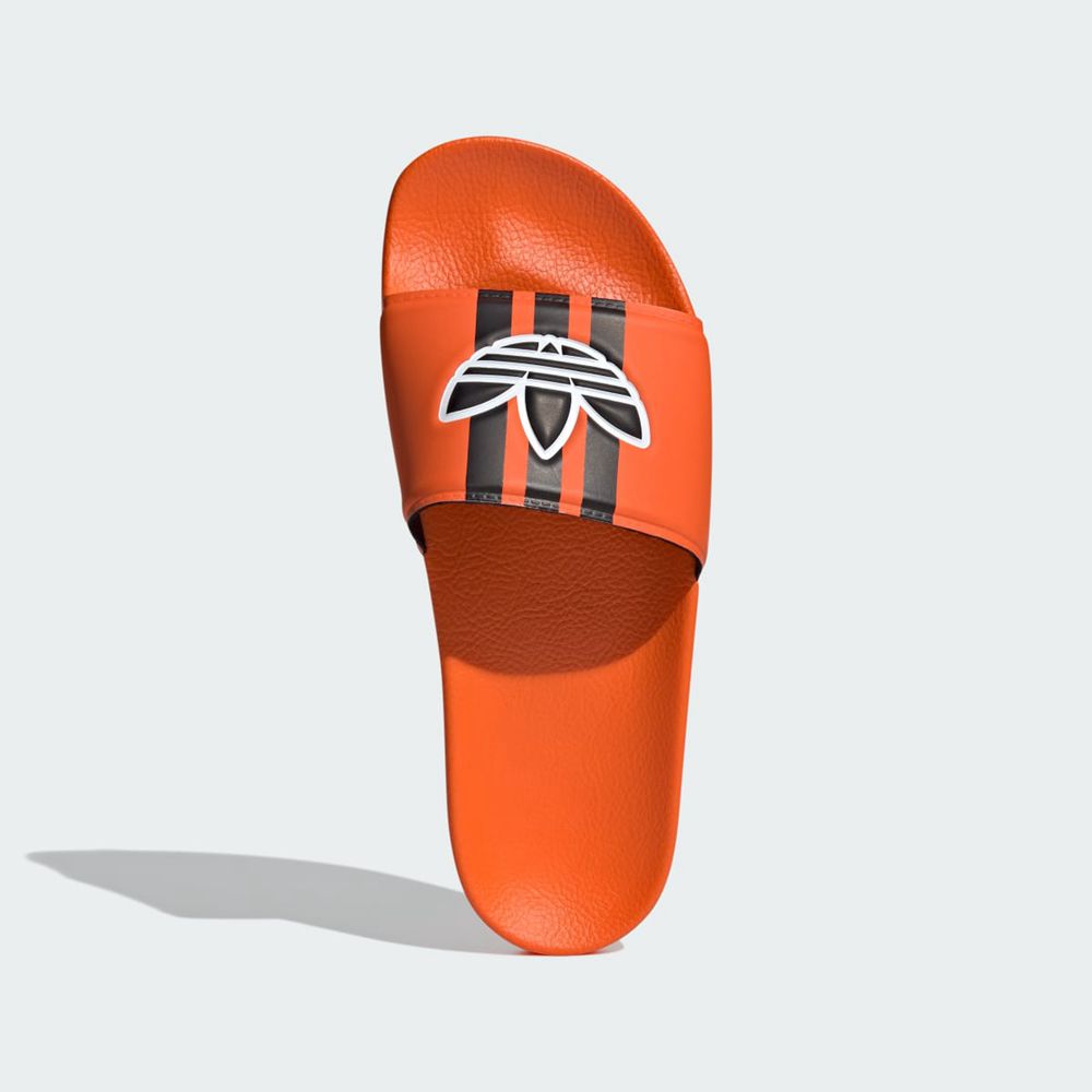 Claquette Adidas Adilette Orange Noir Blanche Femme | WHU-39797554