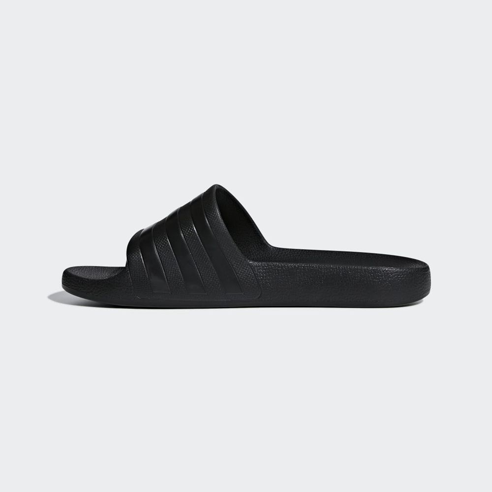 Claquette Adidas Adilette Aqua Noir Femme | XOY-49673556