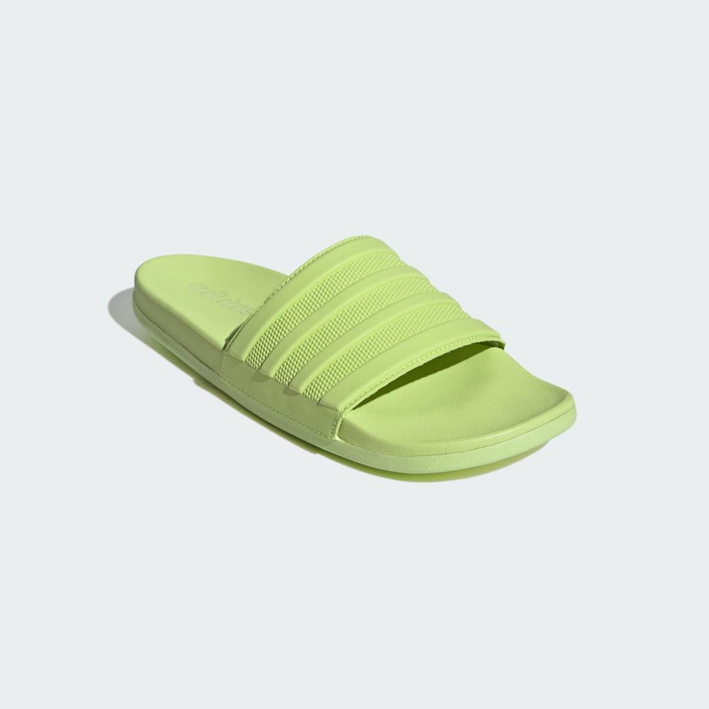 Claquette Adidas Adilette Comfort Vert Femme | DEP-48697231