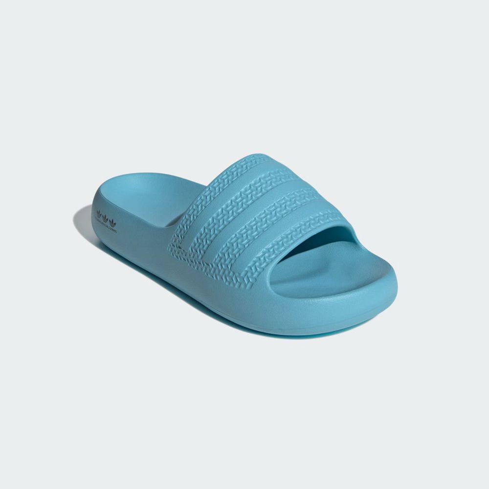 Claquette Adidas Adilette Ayoon Bleu Noir Femme | AZW-21628062