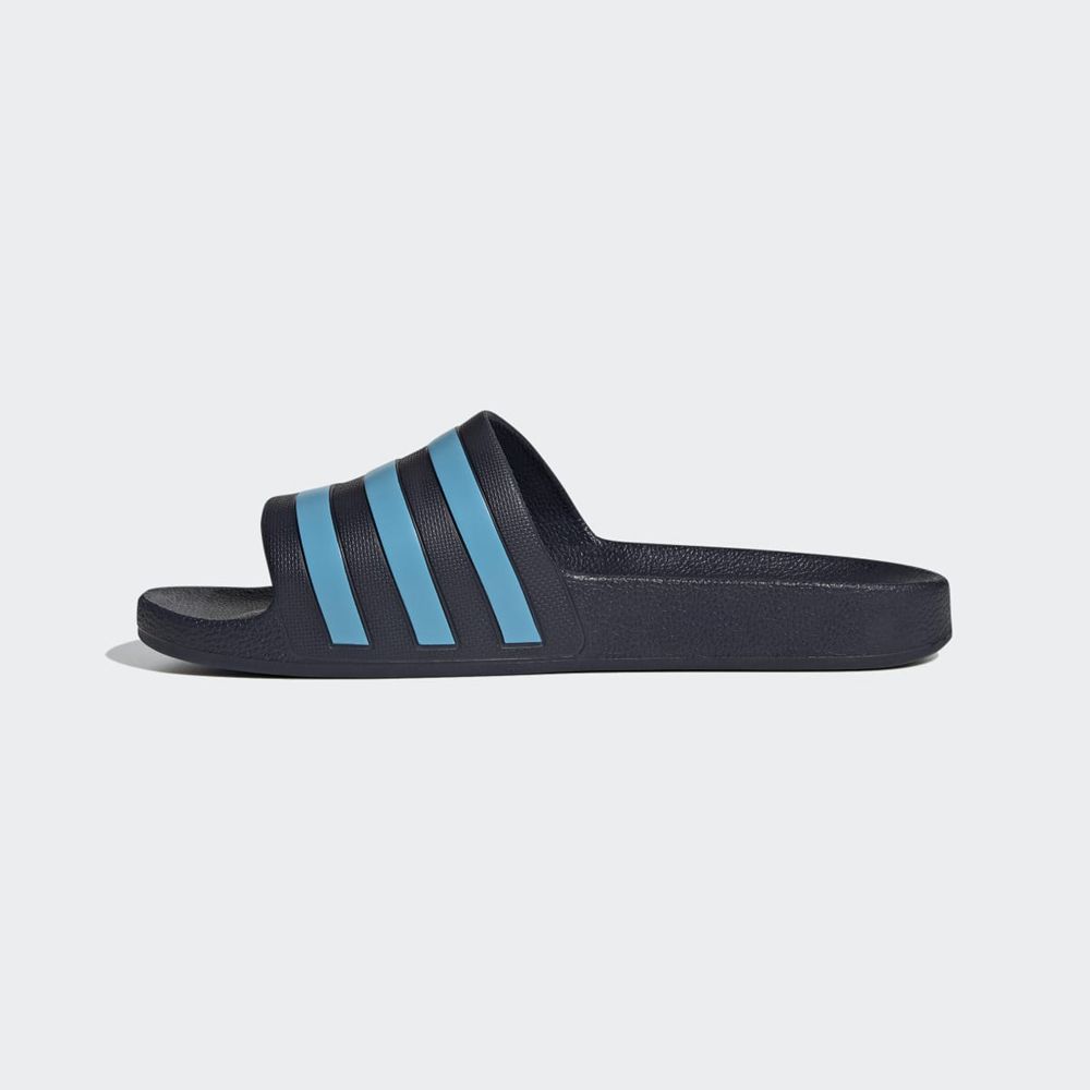 Claquette Adidas Adilette Aqua Bleu Marine Bleu Femme | GQP-97675535