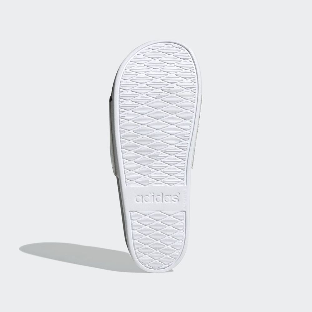 Claquette Adidas Adilette Comfort Blanche Noir Grise Femme | JQP-11799679