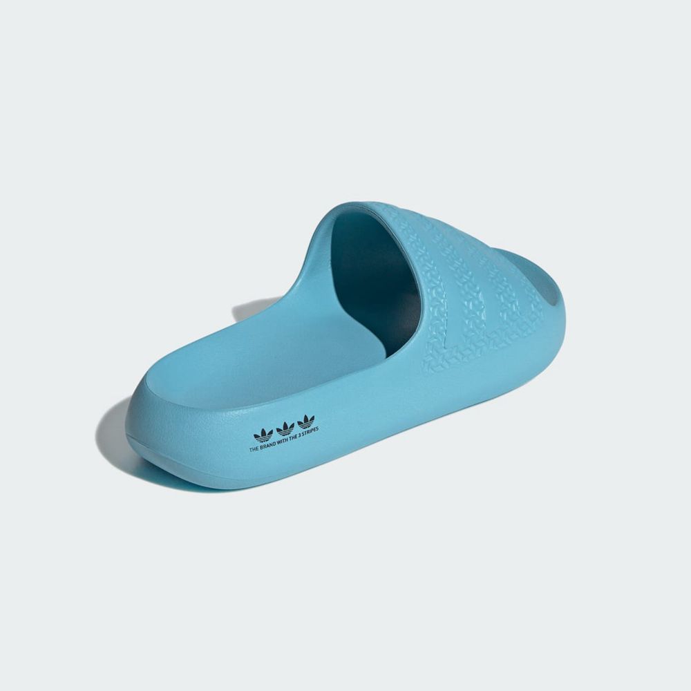 Claquette Adidas Adilette Ayoon Bleu Noir Femme | AZW-21628062