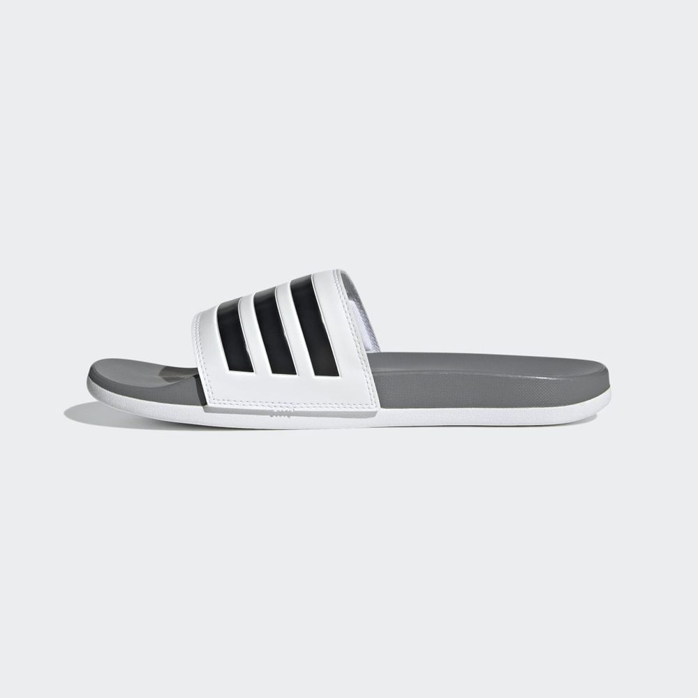 Claquette Adidas Adilette Comfort Blanche Noir Grise Femme | JQP-11799679