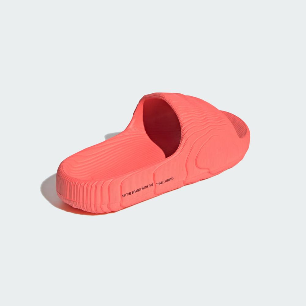 Claquette Adidas Adilette 22 Rouge Noir Femme | FCQ-95623081