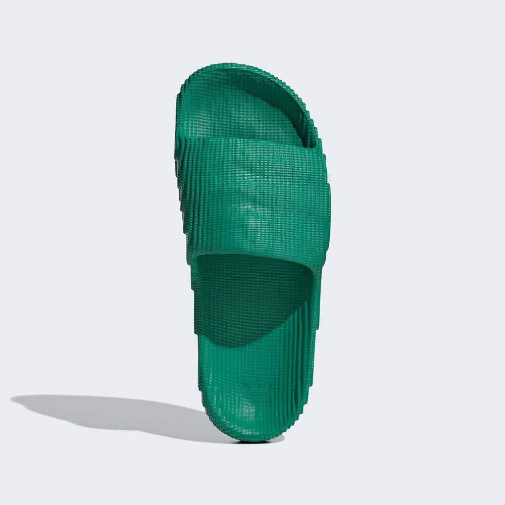 Claquette Adidas Adilette 22 Vert Noir Femme | NDB-57834263