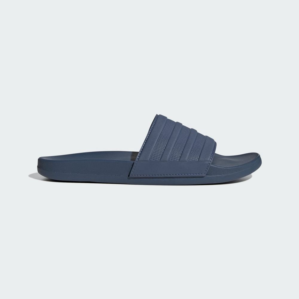 Claquette Adidas Adilette Comfort Bleu Marine Femme | HSD-44801566