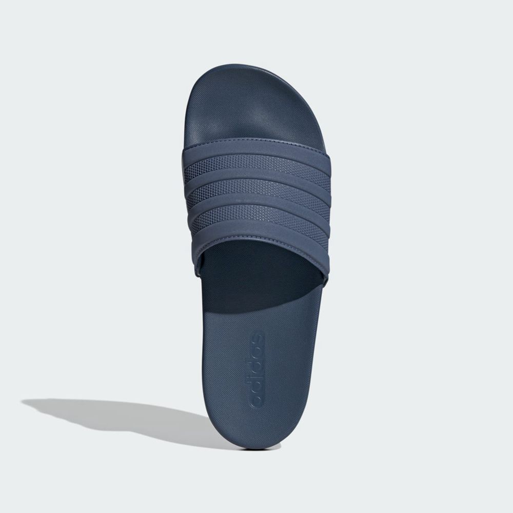 Claquette Adidas Adilette Comfort Bleu Marine Femme | HSD-44801566