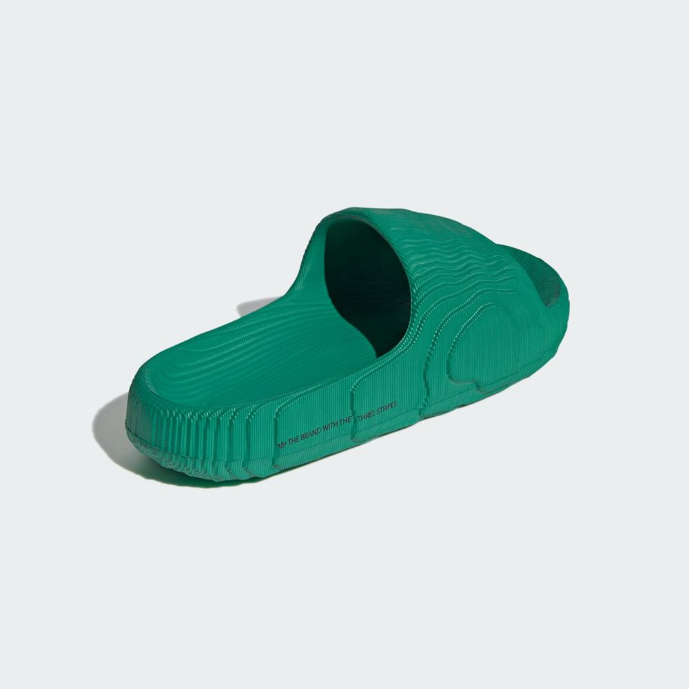 Claquette Adidas Adilette 22 Vert Noir Femme | NDB-57834263