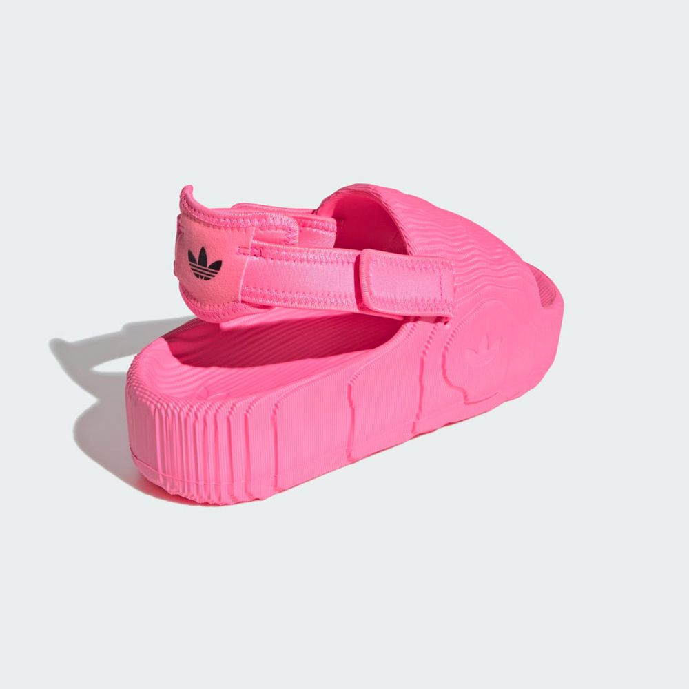 Claquette Adidas Adilette 22 XLG Rose Noir Femme | XJQ-99986194