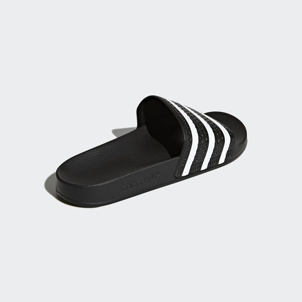 Claquette Adidas Adilette Noir Blanche Femme | RRN-91464009