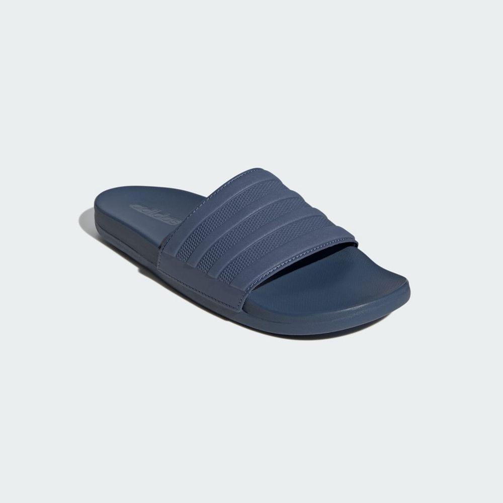 Claquette Adidas Adilette Comfort Bleu Marine Femme | HSD-44801566