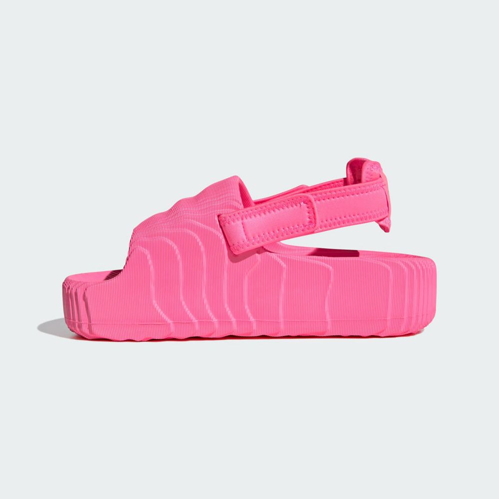 Claquette Adidas Adilette 22 XLG Rose Noir Femme | XJQ-99986194