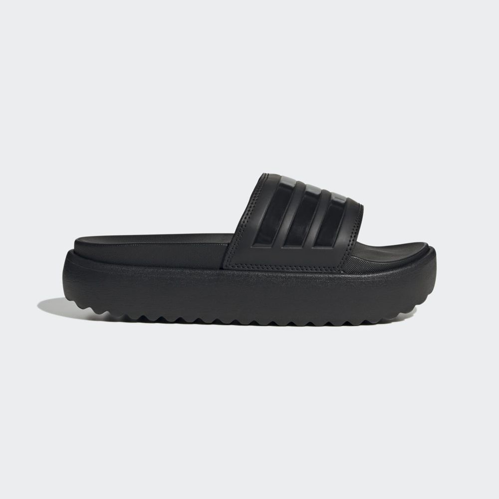 Claquette Adidas Adilette Platform Noir Femme | BXP-25276370