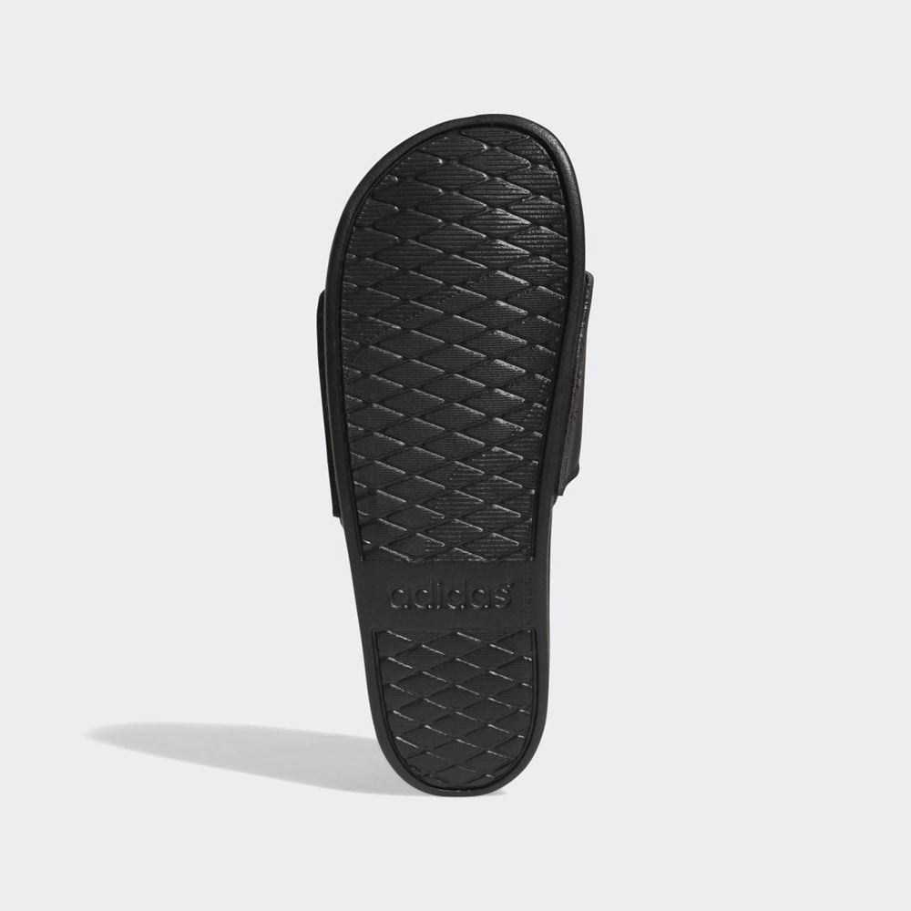 Claquette Adidas Adilette Comfort Noir Doré Femme | USX-36719972