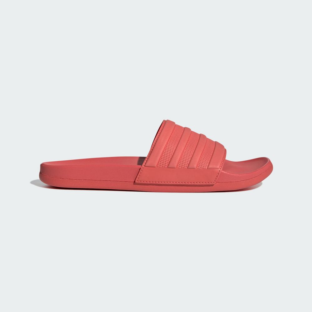 Claquette Adidas Adilette Comfort Rouge Femme | LRK-08516947