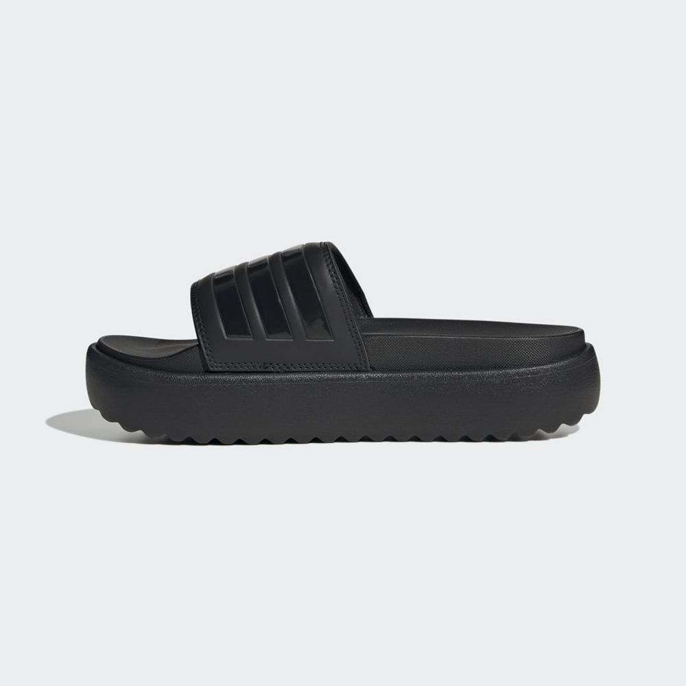 Claquette Adidas Adilette Platform Noir Femme | BXP-25276370