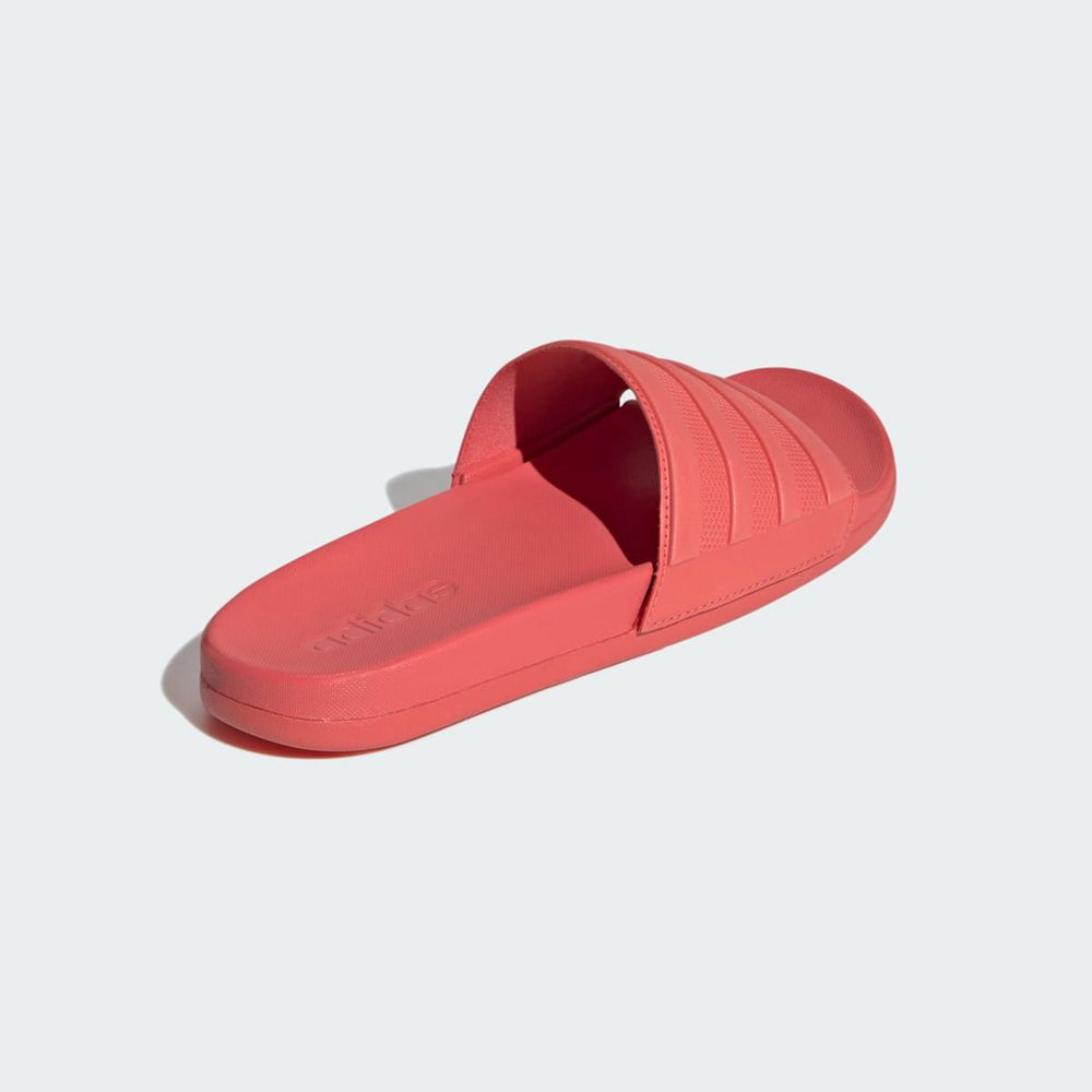 Claquette Adidas Adilette Comfort Rouge Femme | LRK-08516947