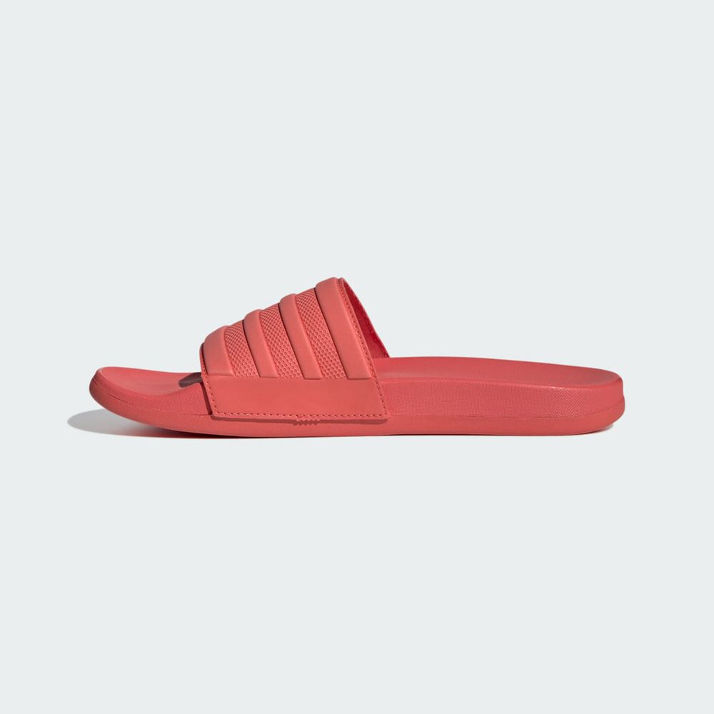 Claquette Adidas Adilette Comfort Rouge Femme | LRK-08516947