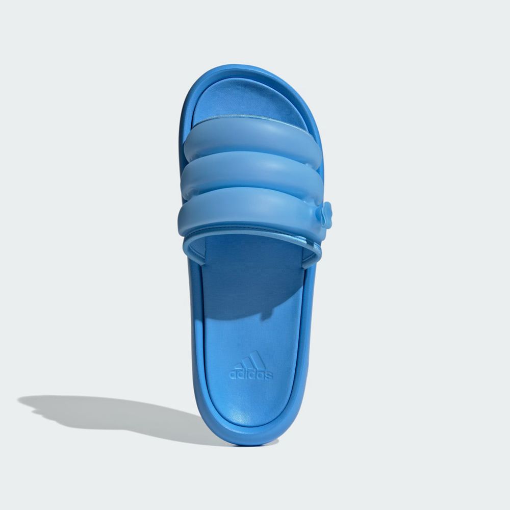 Claquette Adidas Adilette ZPLAASH Bleu Femme | BCA-68440701