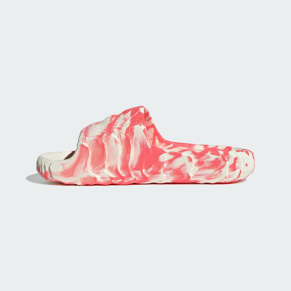 Claquette Adidas Adilette 22 Blanche Rouge Femme | JCS-40510299