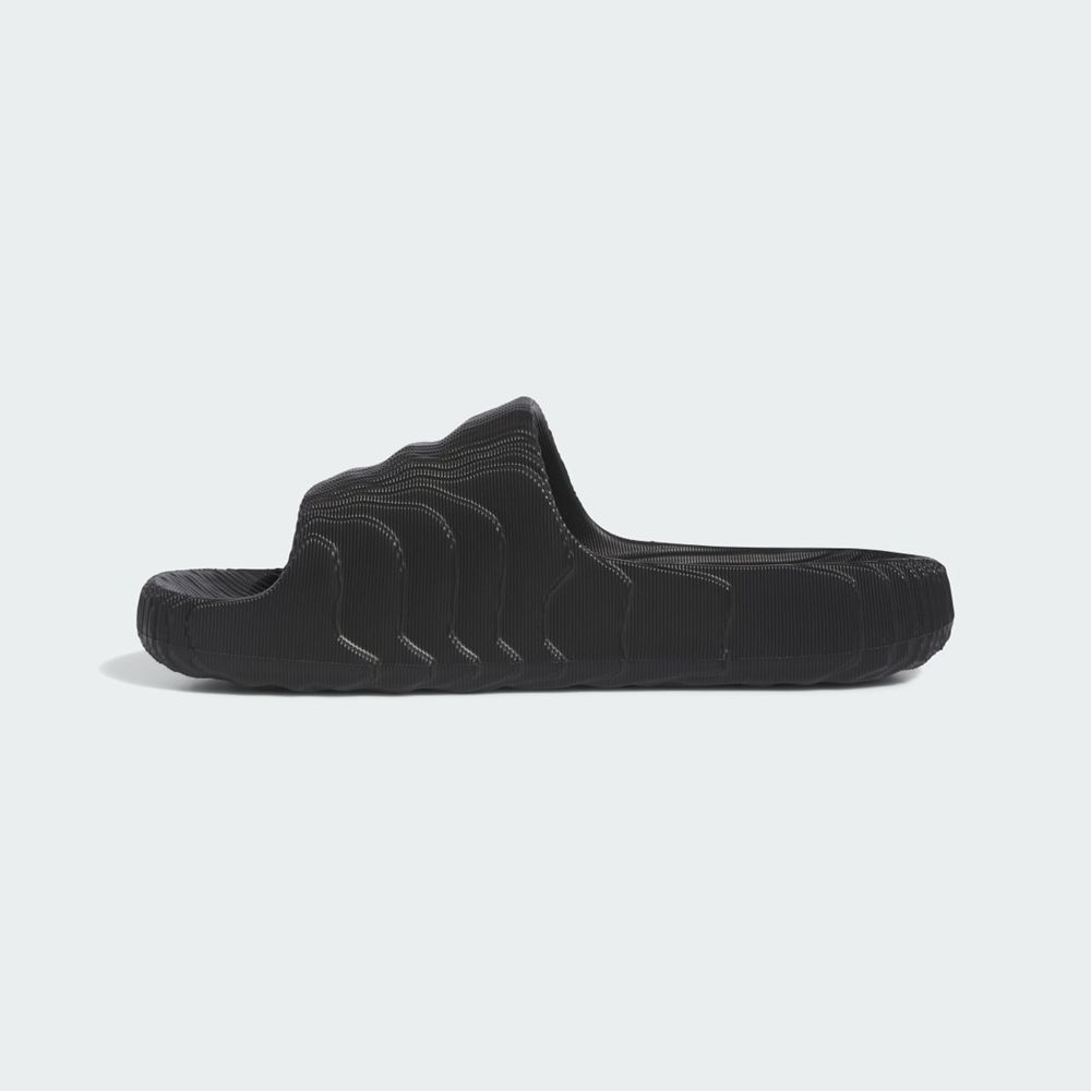 Claquette Adidas Adilette 22 Noir Rouge Femme | VRV-13081769