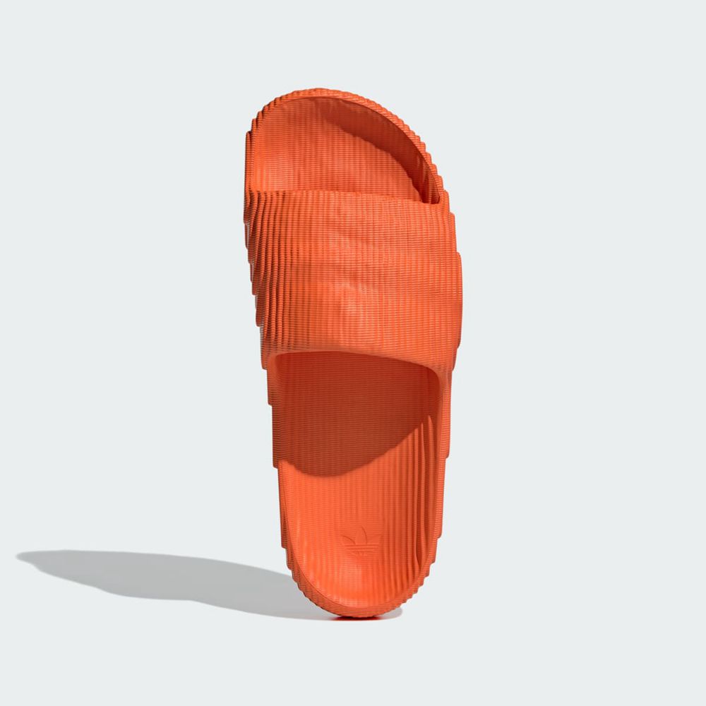 Claquette Adidas Adilette 22 Orange Noir Femme | ZOC-13588713