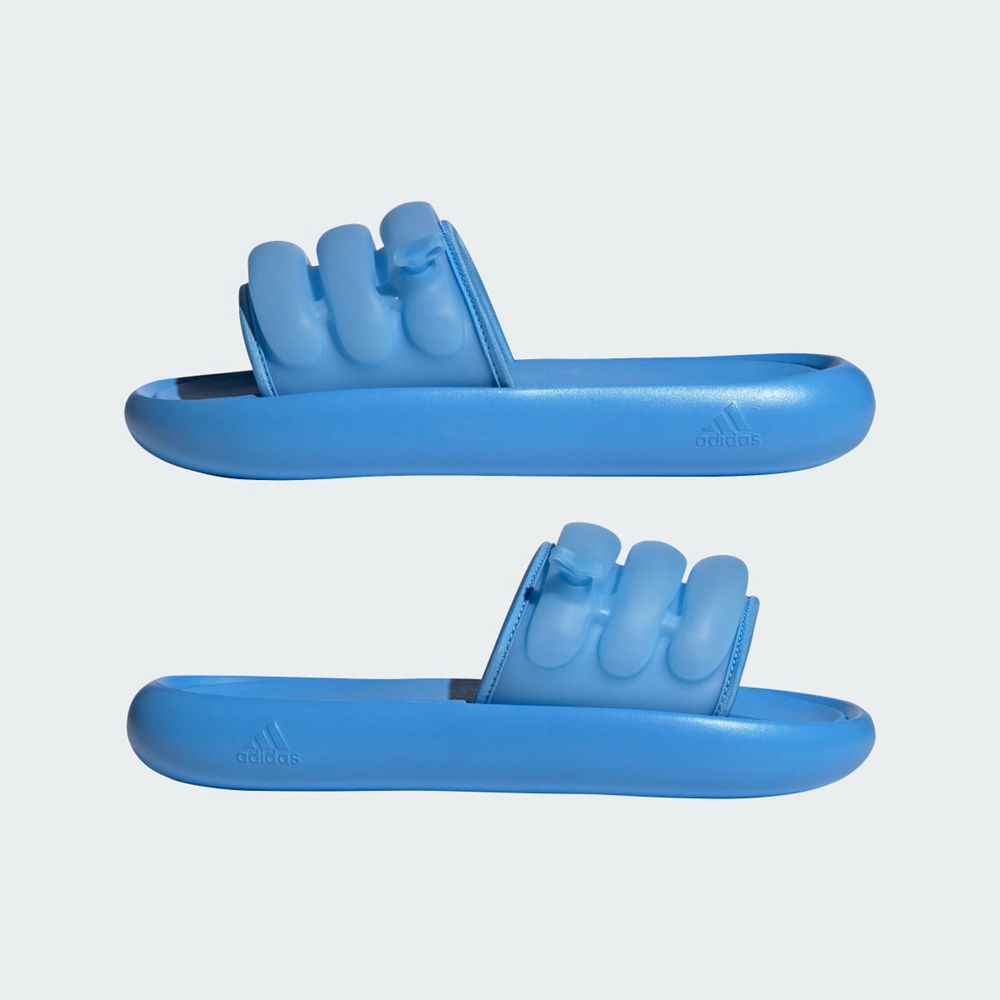 Claquette Adidas Adilette ZPLAASH Bleu Femme | BCA-68440701