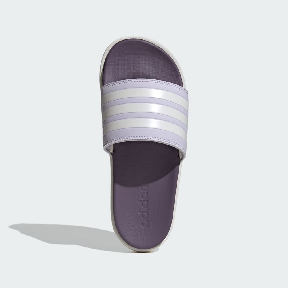 Claquette Adidas Adilette Platform Argent Violette Femme | LIP-63514611