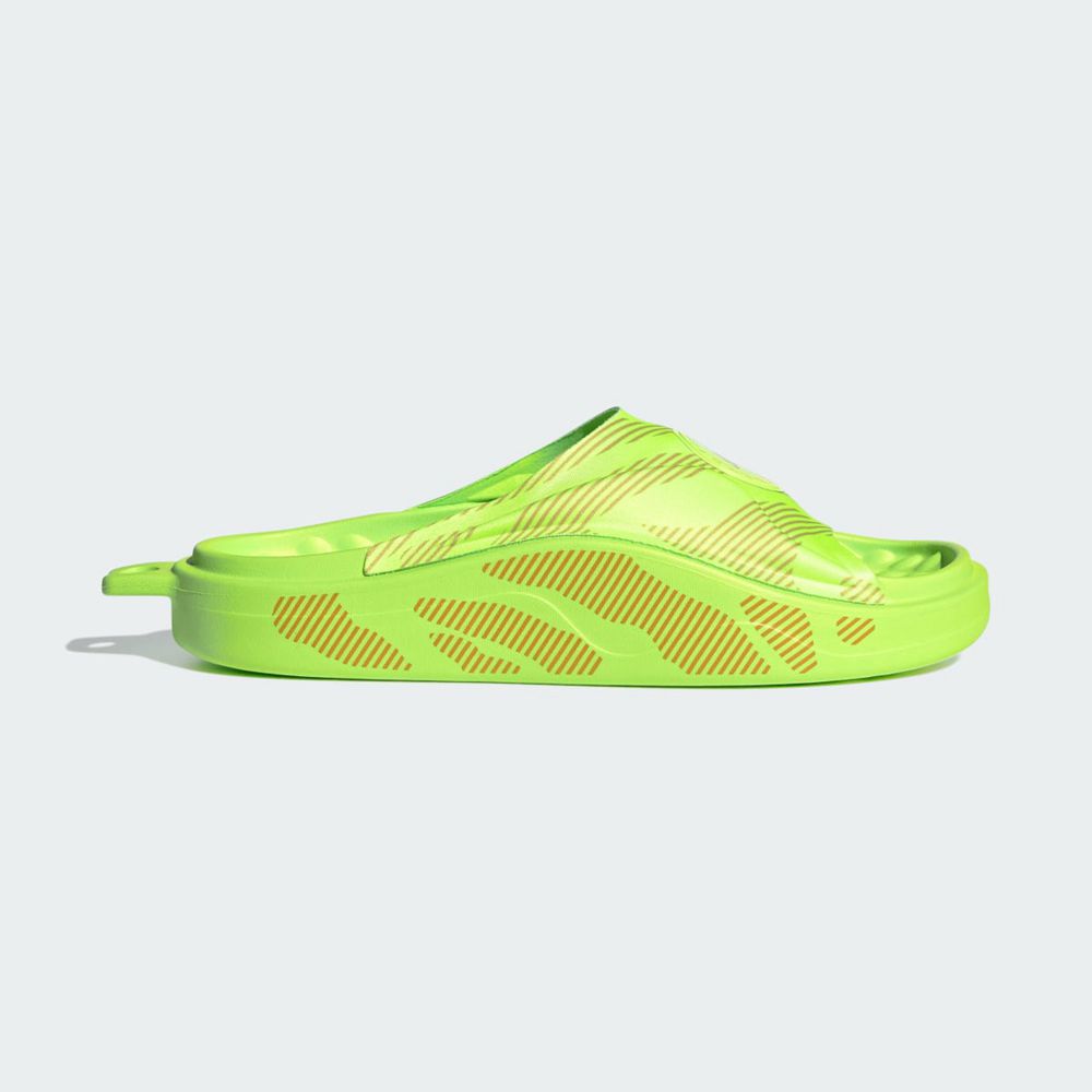 Claquette Adidas Adidas by Stella McCartney Vert Orange Femme | DHI-50739966