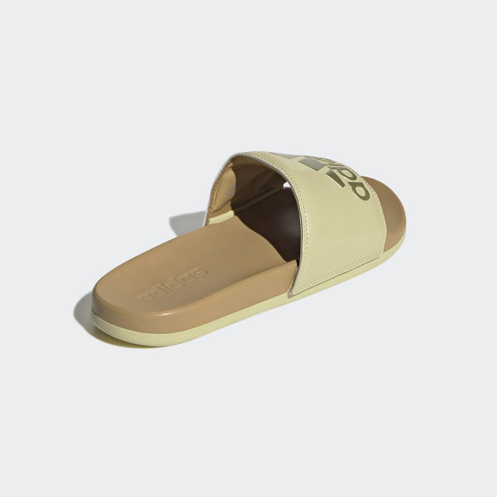 Claquette Adidas Adilette Comfort Beige Femme | DPU-58406456