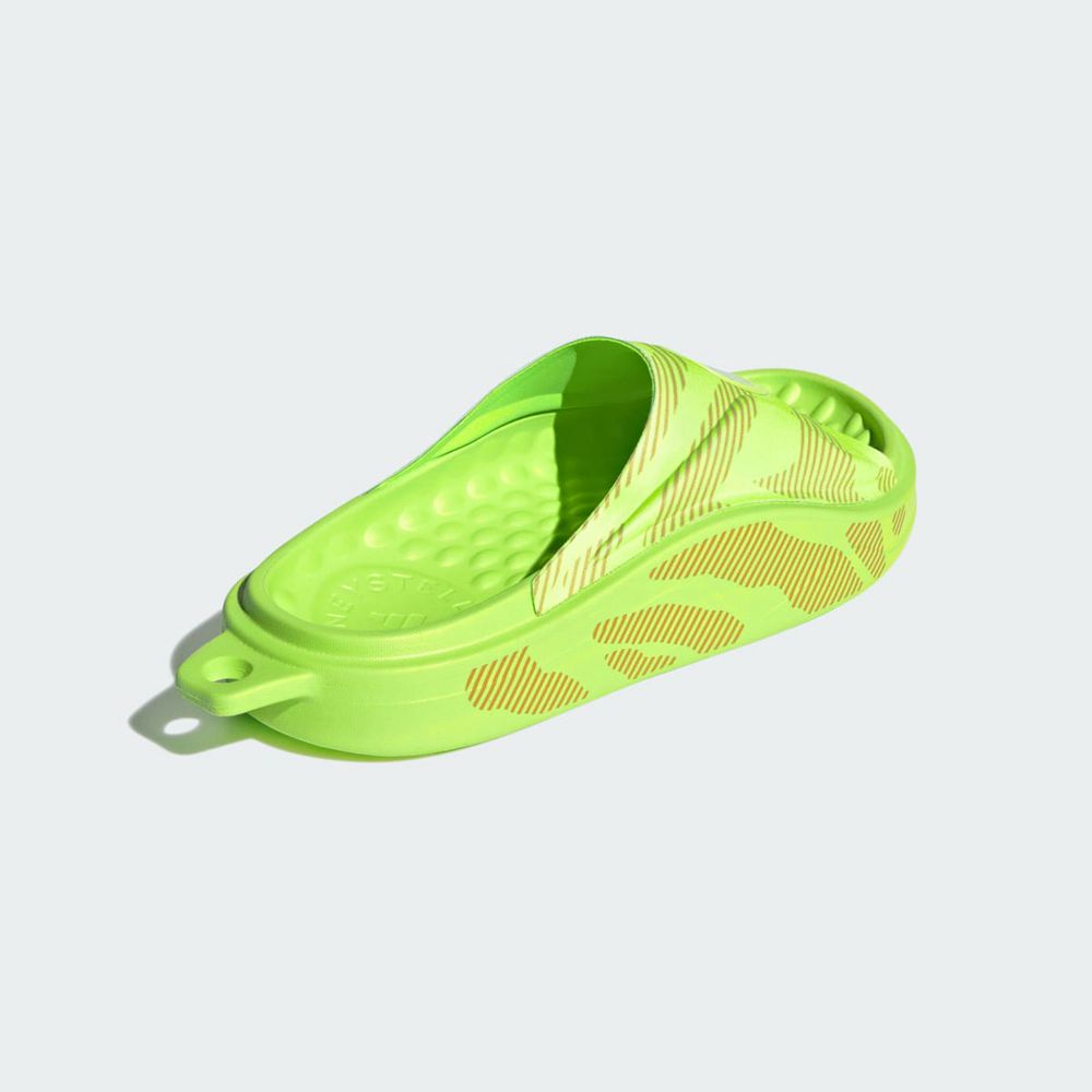 Claquette Adidas Adidas by Stella McCartney Vert Orange Femme | DHI-50739966