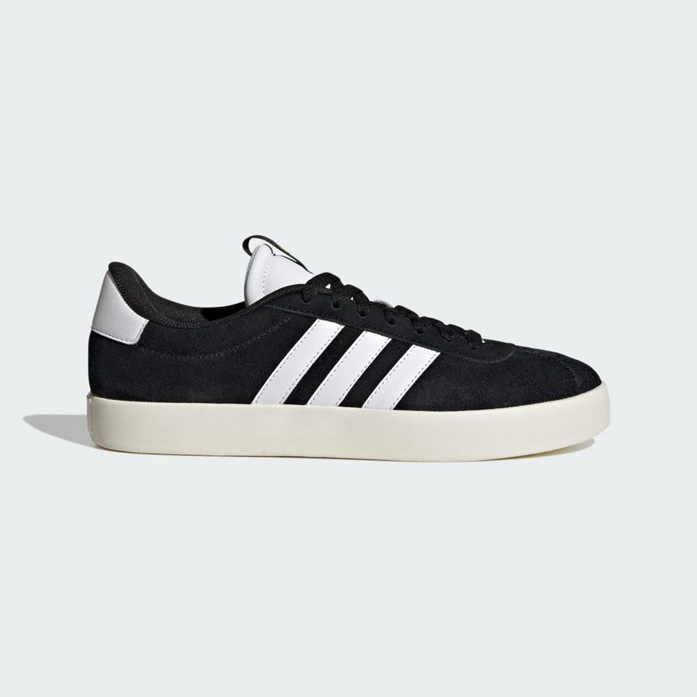 Chaussure Adidas Vl Court 3.0 Noir Blanche Doré Femme | ZAX-59558972