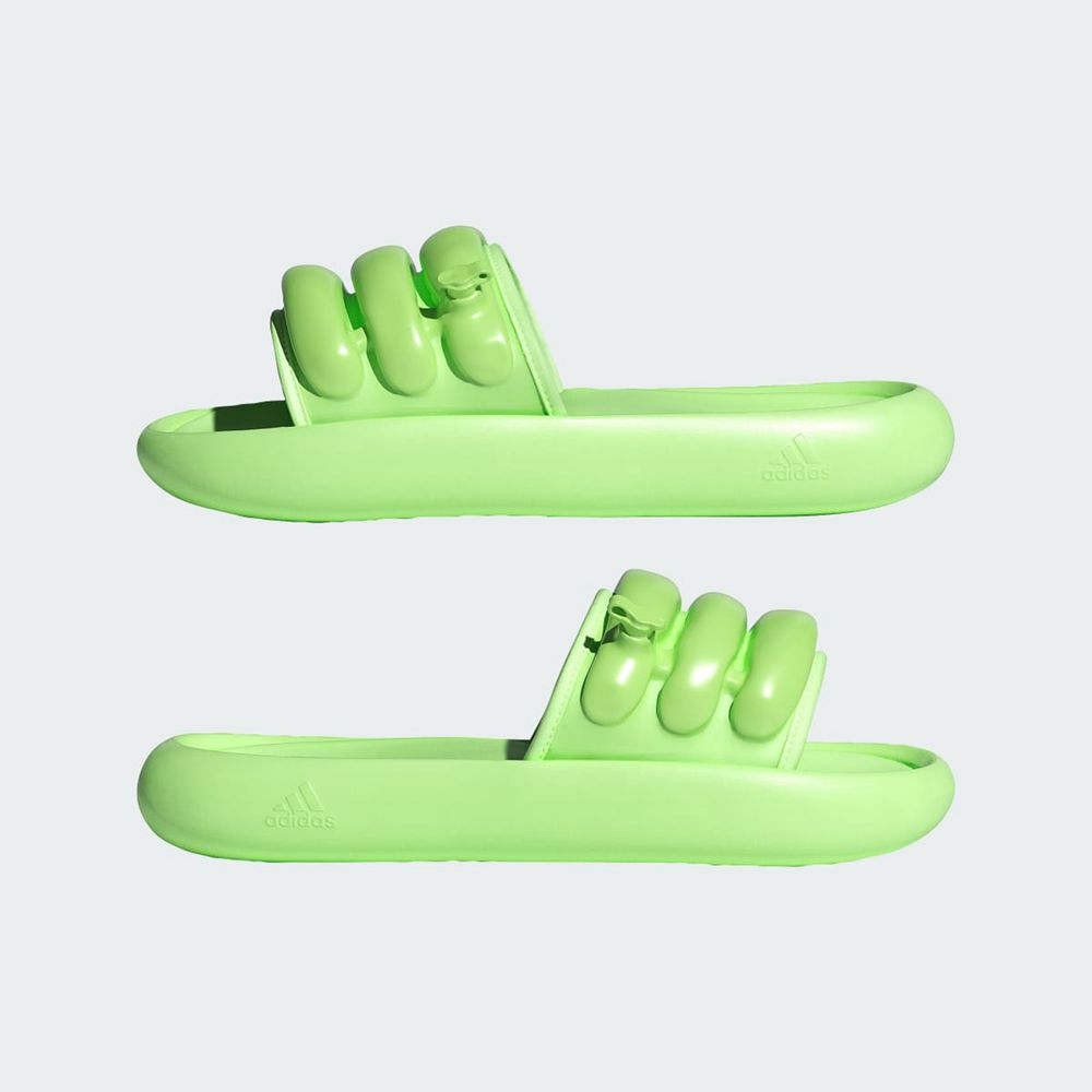 Claquette Adidas Adilette ZPLAASH Vert Femme | EUV-69360705